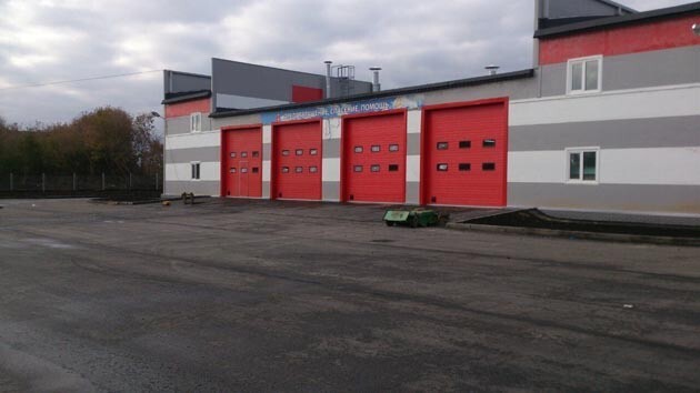 35. В городе Кунгур Пермского края открыто новое пожарное депо