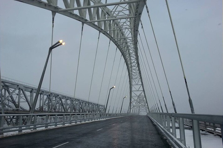 33. В Нижнем Новгороде открыли рабочее движение по дублеру Борского моста