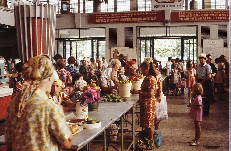 СССР: магазины, столовые, рынки, кухни