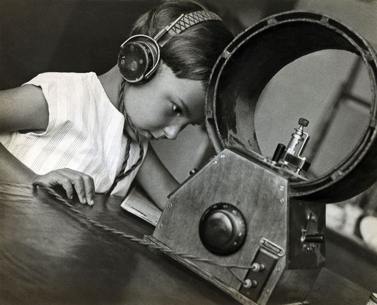 Радиослушательница, 1929 год, СССР