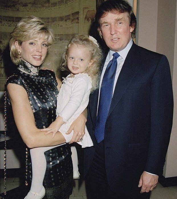 1998. С женой Марлой и дочерью Тиффани