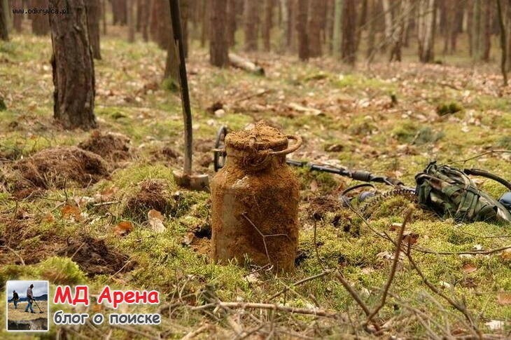 Клад это почти всегда страх. Фото одной находки