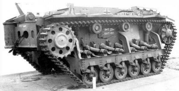 Противоминный танк