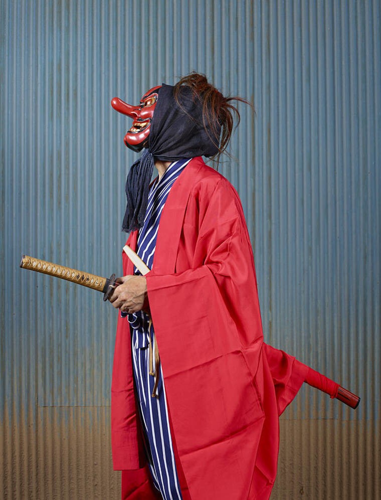 Ритуальные костюмы монстров Японии