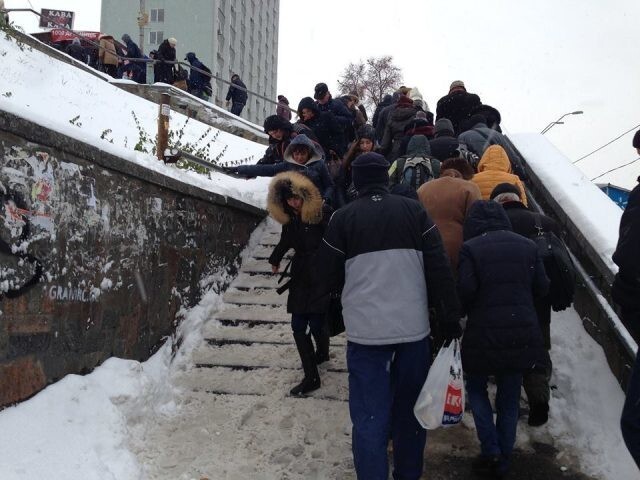 Укроновости: Организатор Майдана 3.0 Путин завалил Киев снегом