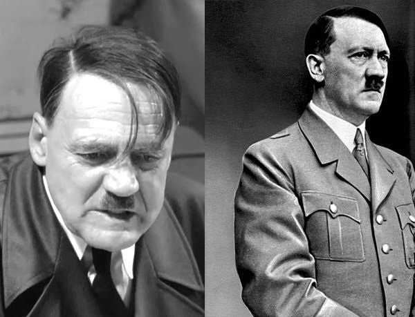 Бруно Ганц в роли Адольфа Гитлера