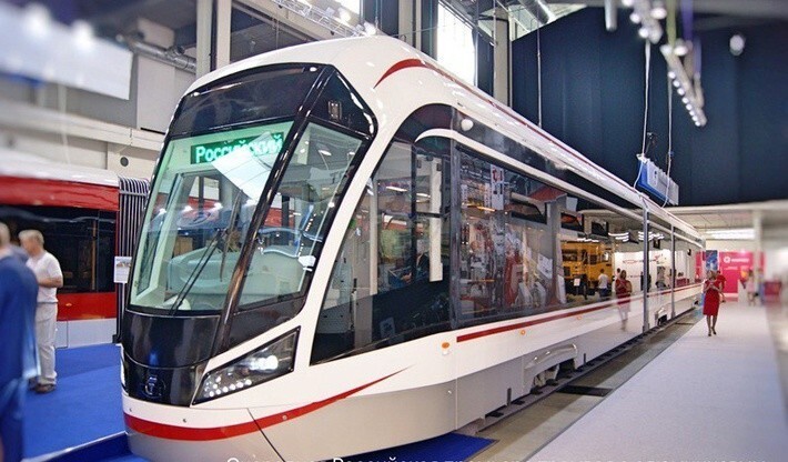 4. Компания «Красноярские машиностроительные компоненты» представила проект трамвая из алюминия