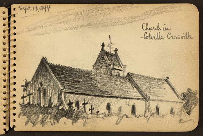 Церковь в Красвилле, Франция