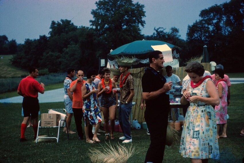 Вечеринка, 1961 год.