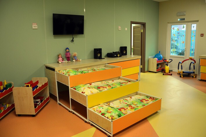 2. В Крыму открыли модульный детский сад на 110 мест