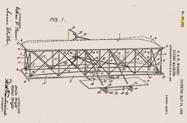 Патент братьев Райт