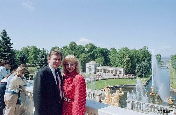 Дональд Трамп со своей первой женой