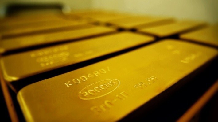 5. Запасы золота в резервах РФ достигли 1583,2 тонны