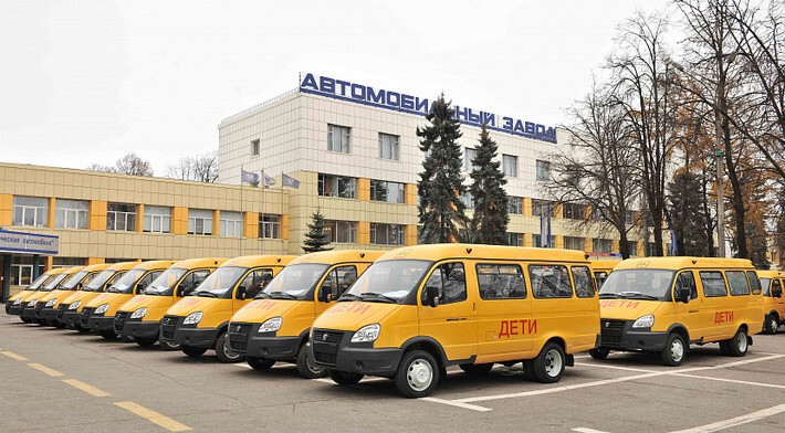 2. «Группа ГАЗ» поставила Нижегородской области 43 школьных автобуса