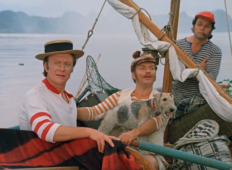 "Трое в лодке, не считая собаки". История создания. Актеры и роли