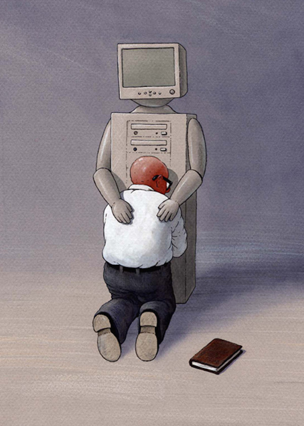 Весёлые карикатуры «Бесэдера?» о сложностях технического прогресса