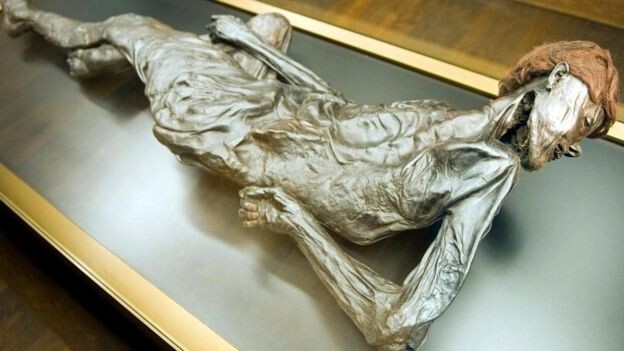 Человека из Гроболла - ныне главную достопримечательность Музея Моэсгорд - убили, перерезав горло