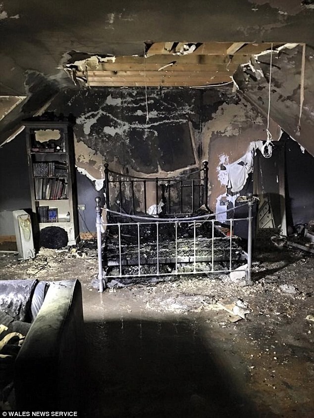 Спальня девочки-подростка полностью выгорела из-за оставленного на зарядке на ночь айфона