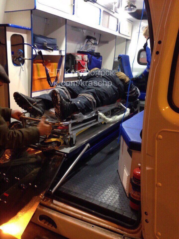 В Красноярске автомобиль ДПС попал в серьезную аварию во время погони