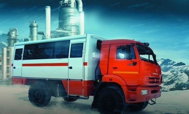 34. В Татарстане на основе грузовика КАМАЗ начали делать «скорые» для Крайнего Севера