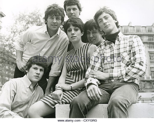 Stock Photo - EPISODE SIX UK pop group in 1968. See Description below for names
