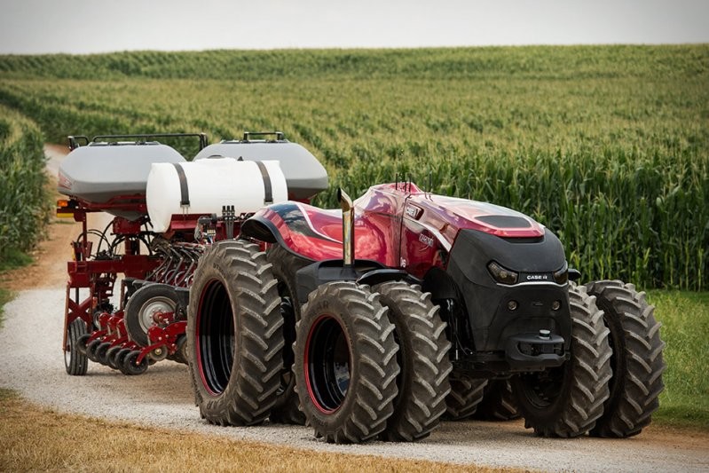 Case IH - автономный трактор будущего