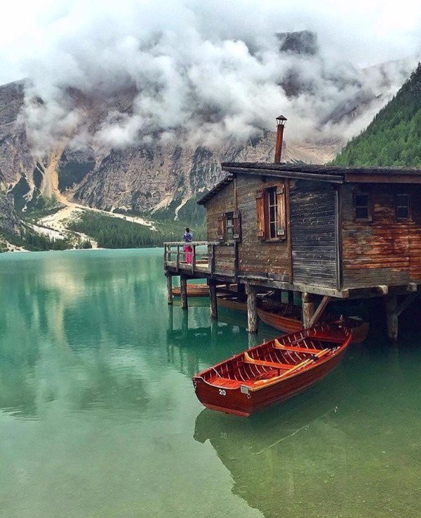 Озеро Брайес, Италия 