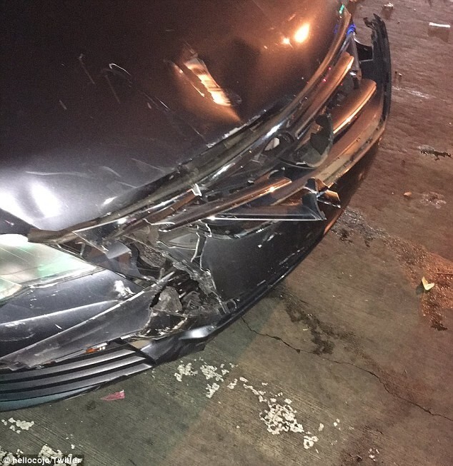 "Закрепляющий спрей не помог": женщина оставила отпечаток лица на сиденье автомобиля в аварии