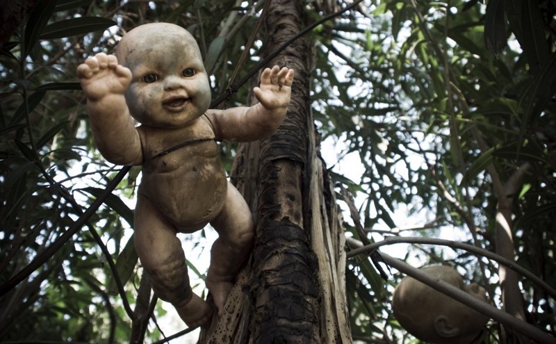 Небольшой мексиканский остров полностью "населен" страшными разваливающимися куклами