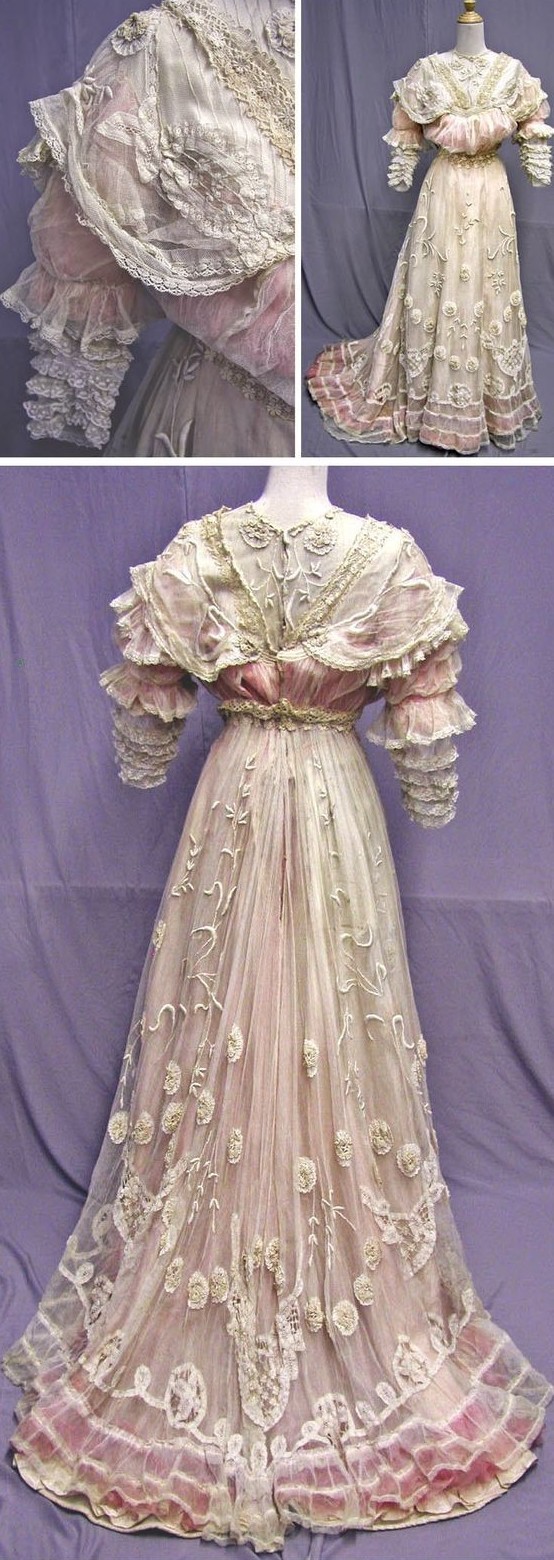 Платье для летнего приема, 1902 год