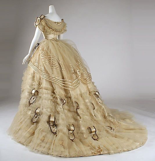Бальное платье, 19 век.