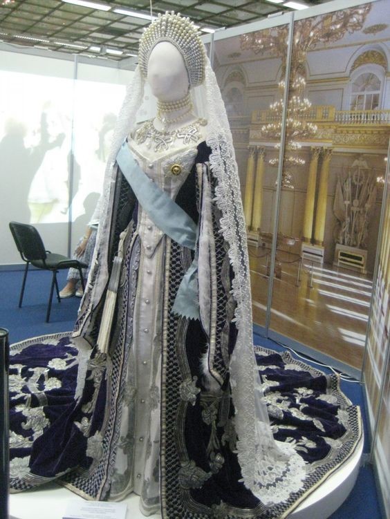 Платье Императрицы Марии Федоровны,  Россия  1912 г.