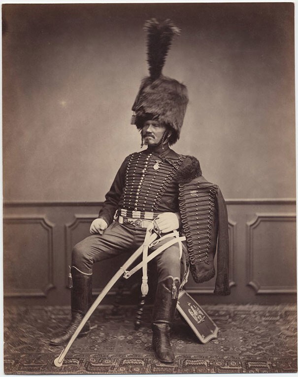 Месье Море в униформе гусара, 2-й полк