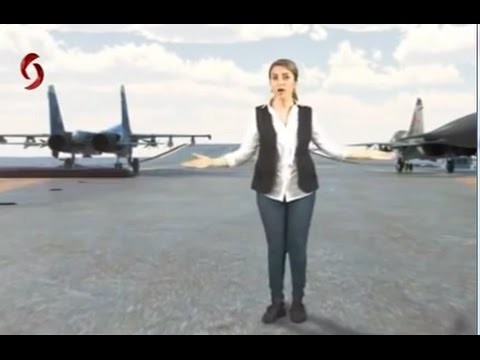 Авианосец «Адмирал Кузнецов» на сирийском ТВ 