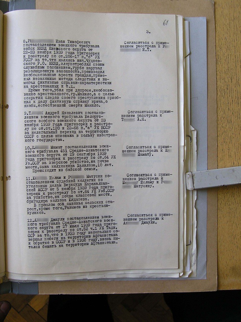 Невинные жертвы сталинских репрессий