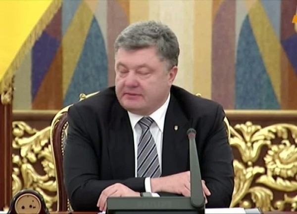 Пётр Порошенко не отстаёт