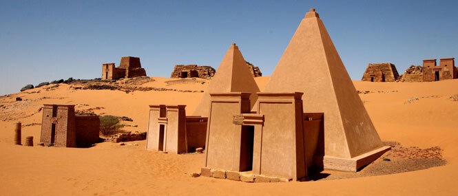 Нубийские пирамиды
