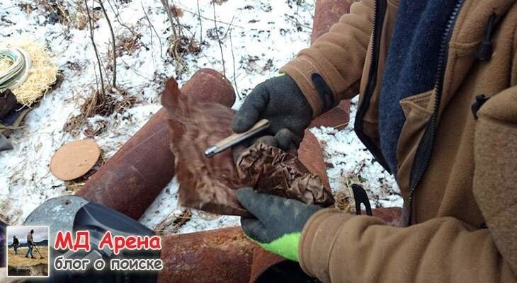 Тайник диверсанта (крутой!). Находки ВОВ