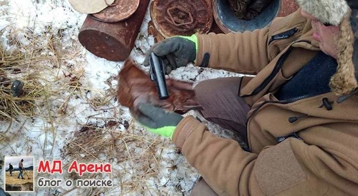 Тайник диверсанта (крутой!). Находки ВОВ