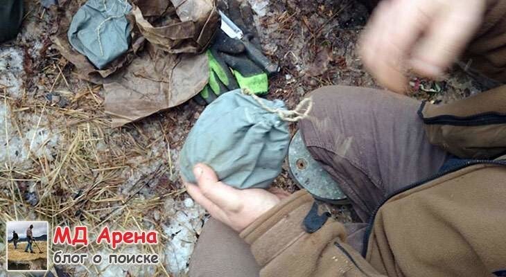 Тайник диверсанта (крутой!). Находки ВОВ