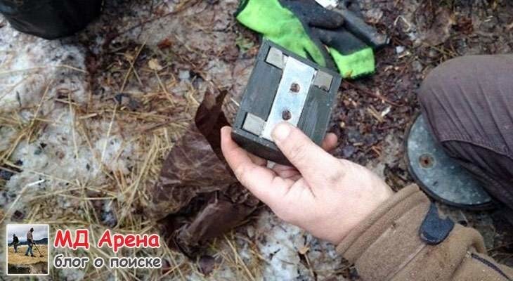 Тайник диверсанта (крутой!). Находки ВОВ