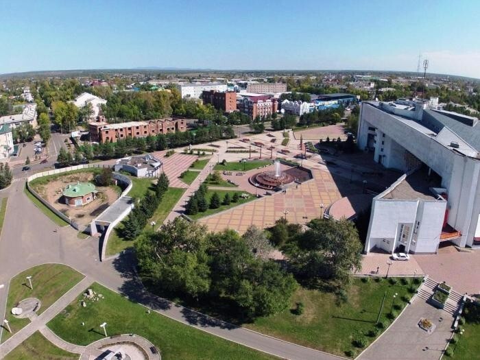 История города Биробиджан (ст.Тихонькая) в фотографиях