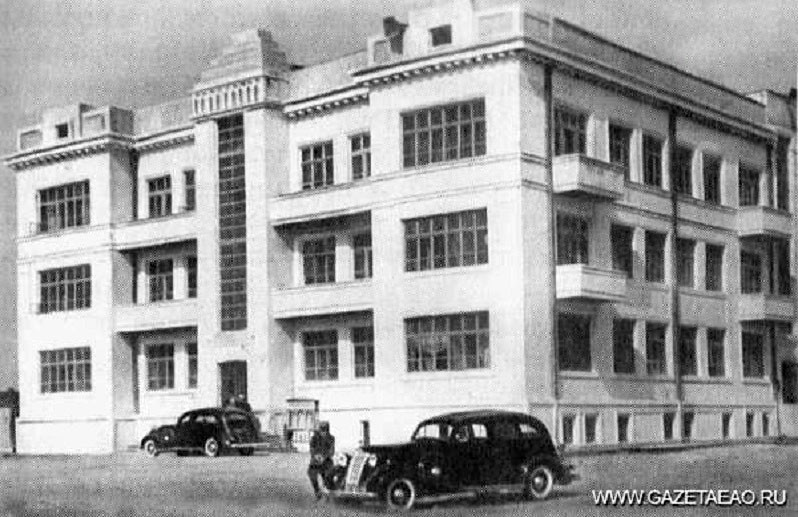 Здание облисполкома, 1938 год.