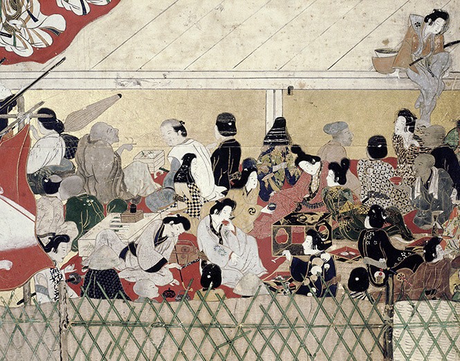 Праздник по случаю рождения Инумии Хэйан, X век