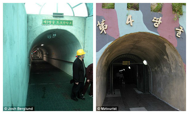 Южная Корея боится, что КНДР продолжает строить сеть подземных "туннелей вторжения"