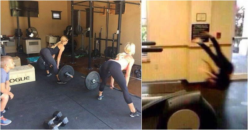 Смотрите бесплатно в своём спортзале: девушки превращают любую тренировку в шоу!