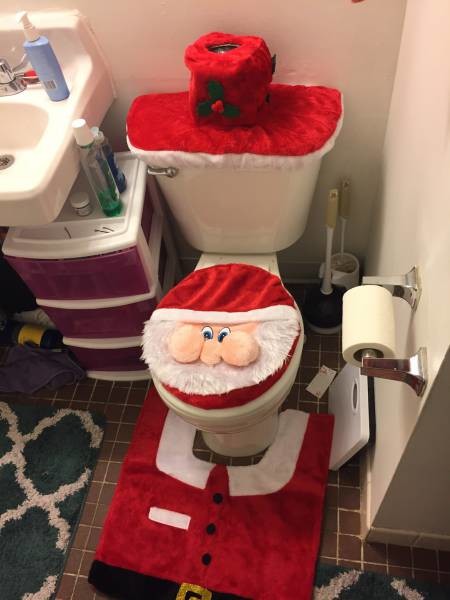 Туалетный Санта 