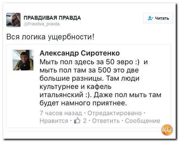 Политические комментарии соцсетей - 33