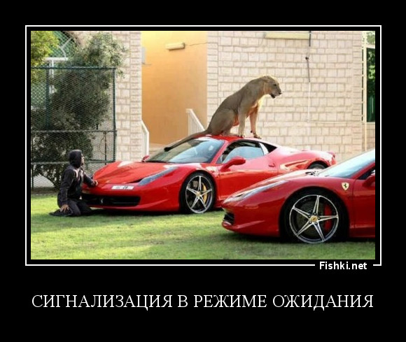 Сигнализация в режиме ожидания