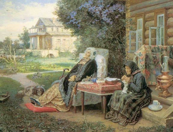 Василий Максимов, «Все в прошлом», 1889 год